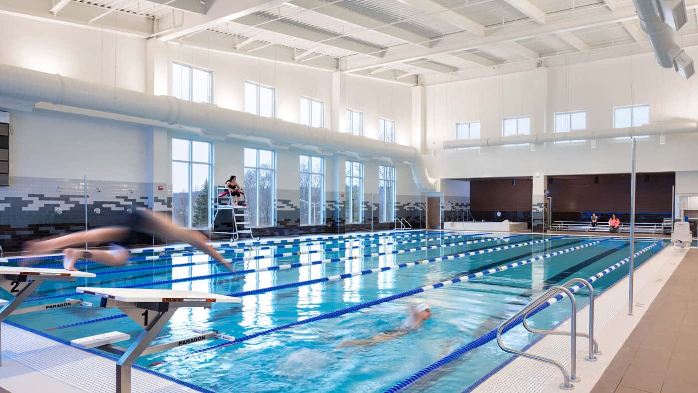 Valley Health System - Valley Center for Health and Wellness - Lap Pool with Diving Boards