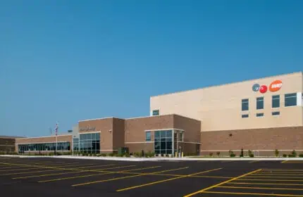 WEC Energy Group - Training Center - View of Building Exterior from Parking Lot