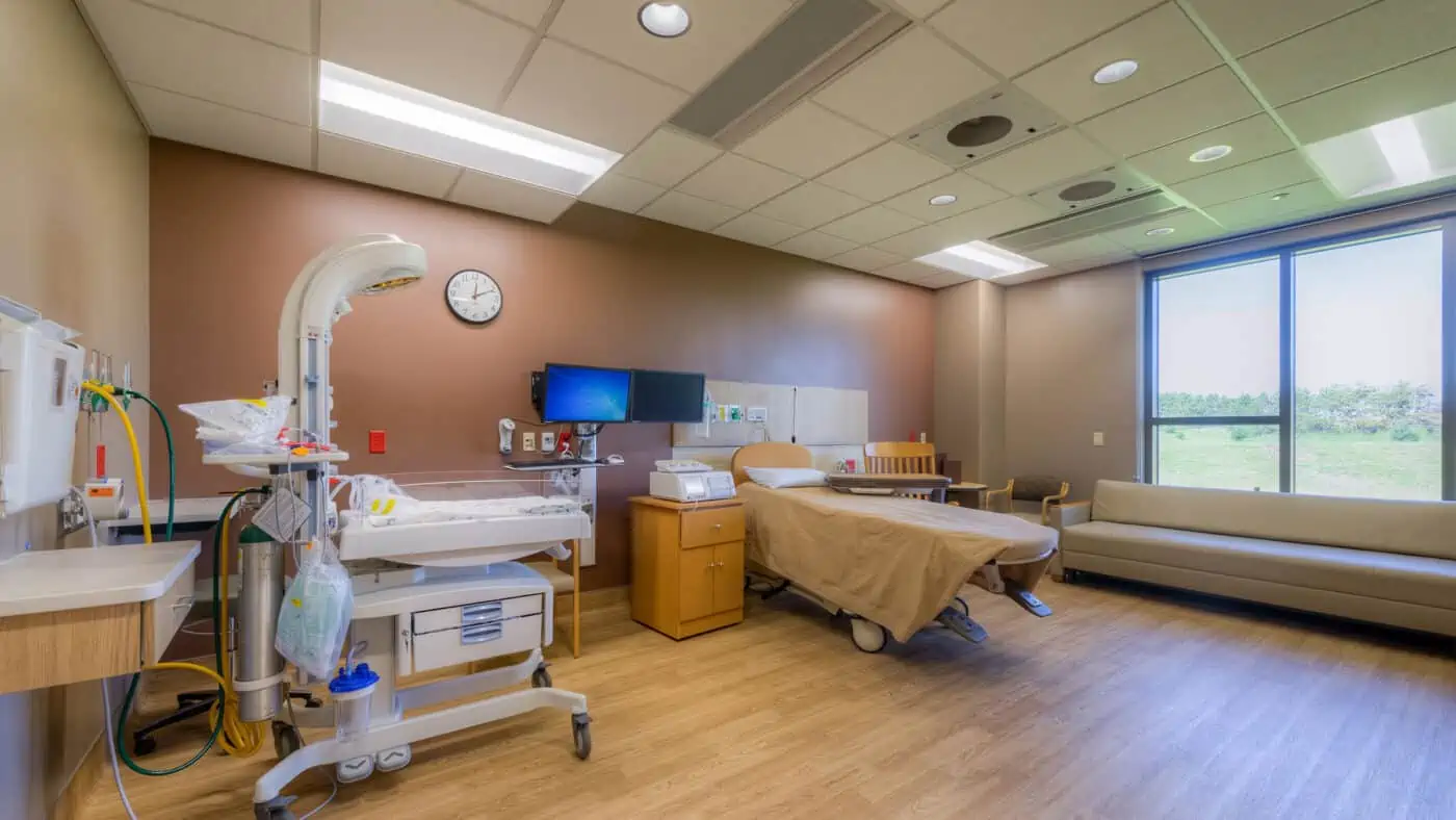 Western Wisconsin Health Hospital Patient Room