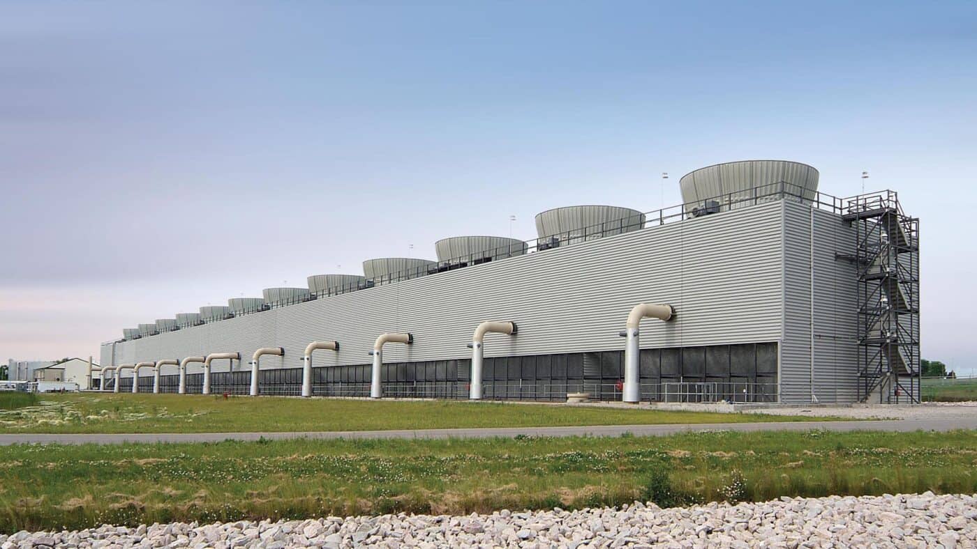 Wisconsin Public Service - Fox Energy Center Natural Gas-Fired Electrical Power Plant Exterior View