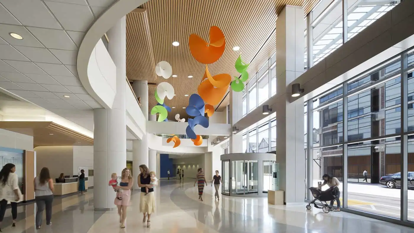 Sutter Health – Anderson Lucchetti Women’s and Children's Center - Entrance and Corridor