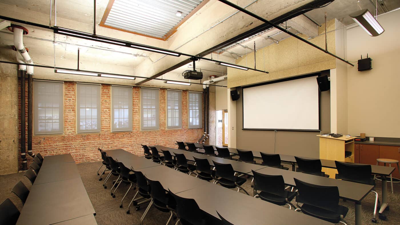 Oklahoma State University - Reynolds School of Architecture classroom