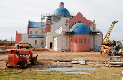 Shrine being constructed in Oklahoma City