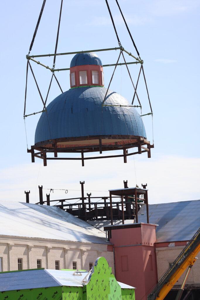 hoisting and rigging - blessed stanley rother shrine