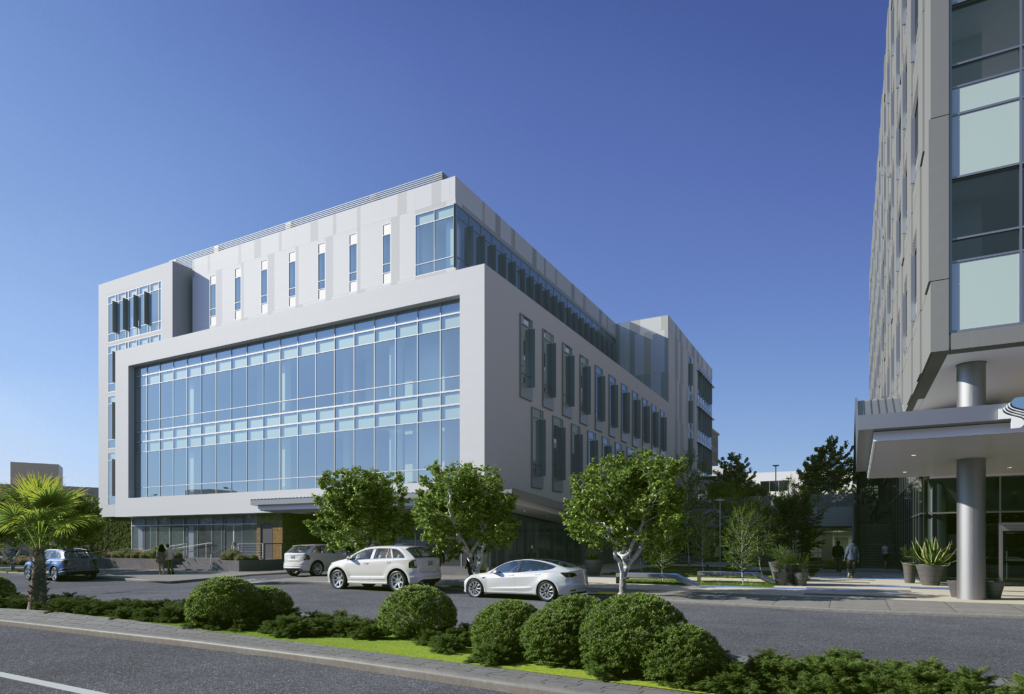 A rendering of Sutter Health’s Mission Bernal Care Complex