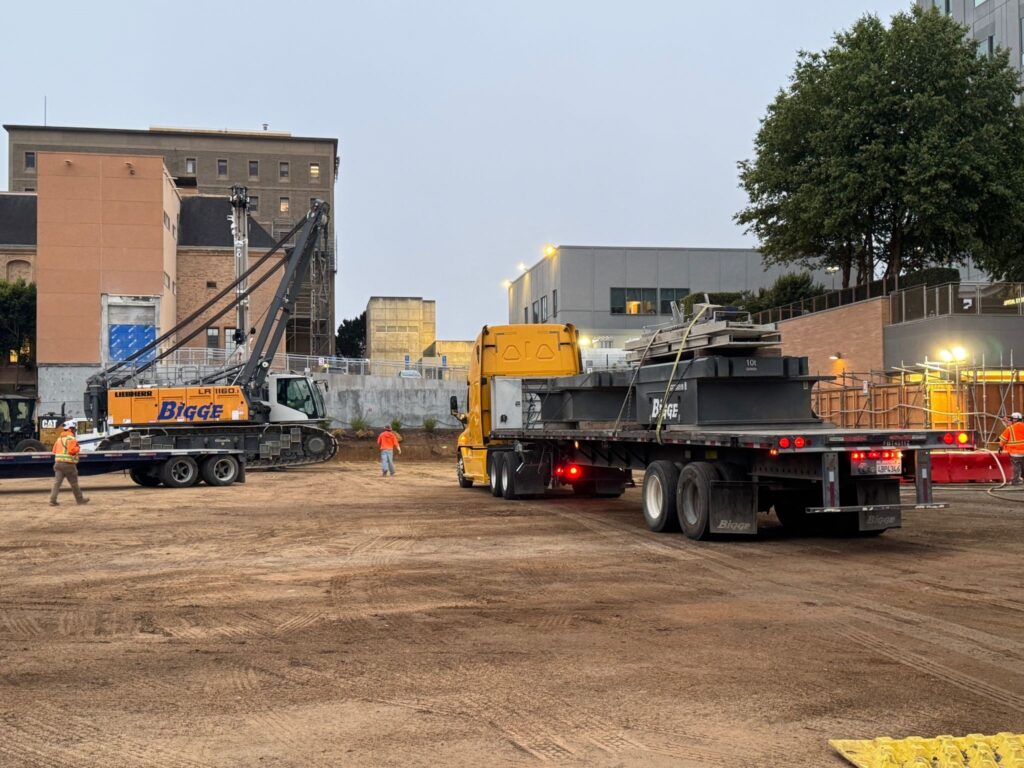 Start of shoring operations