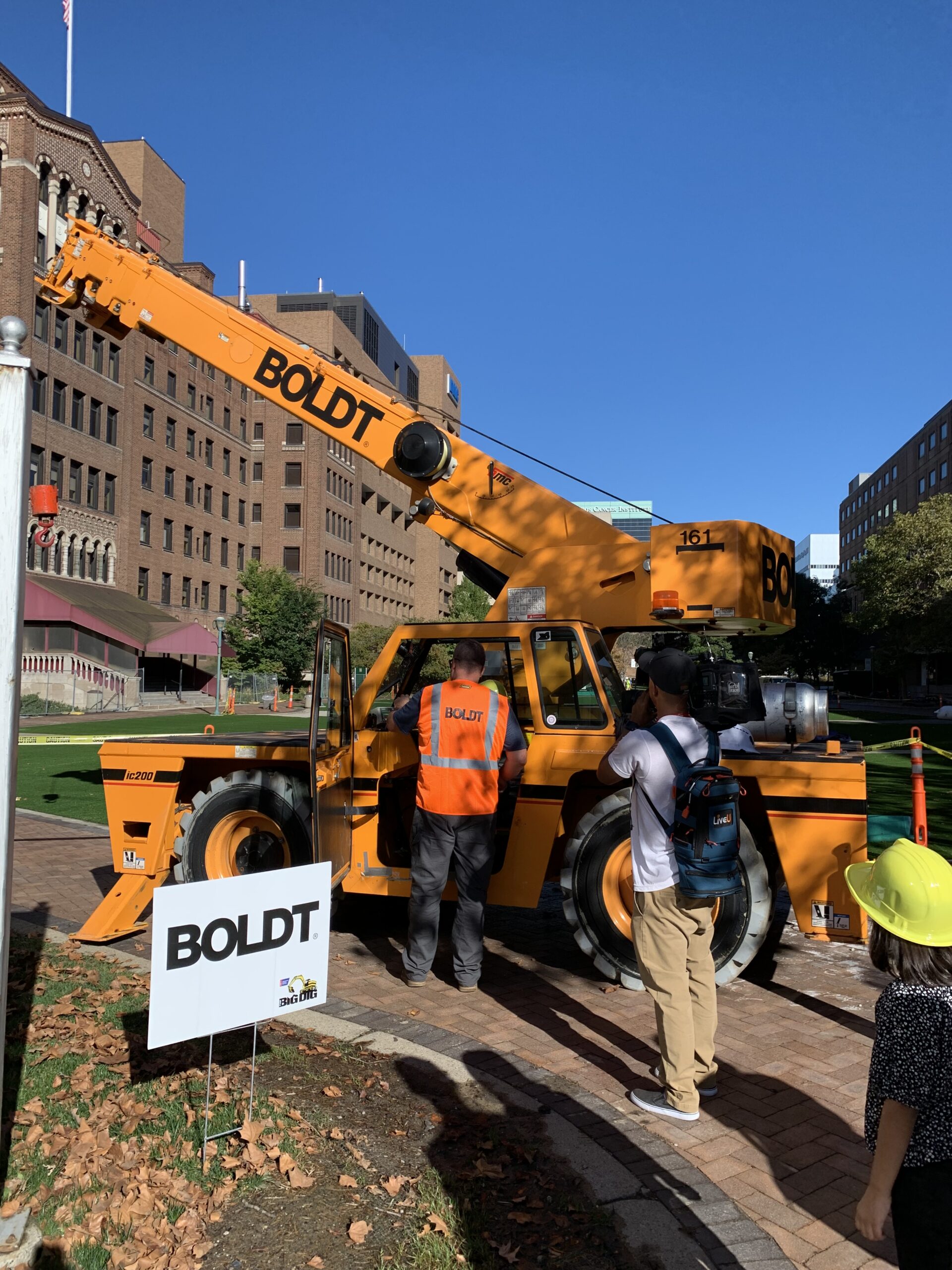 pediatric patients operating construction equipment