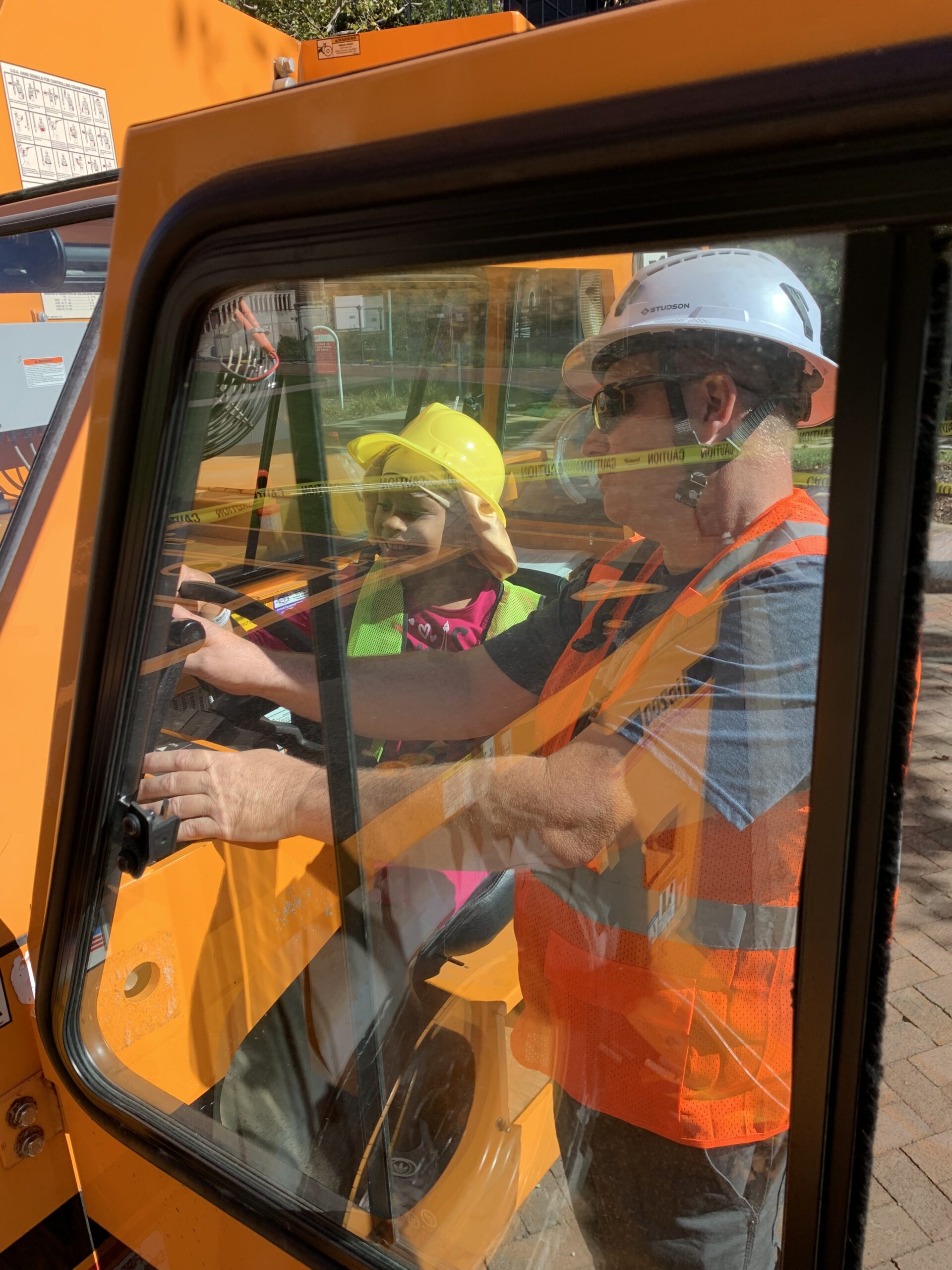 pediatric patients operating construction equipment